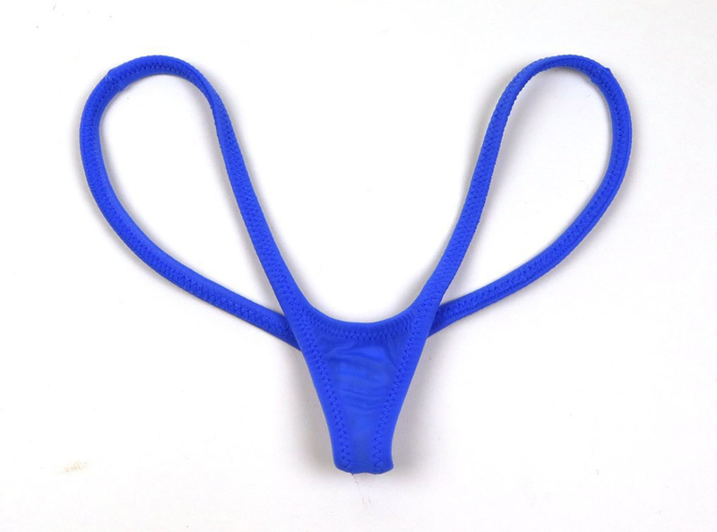 Women's Thong High-Elastic Silky Ice Silk Fabric Sexy and Alluring Low-Waist Nude-Feel Breathable Women's Thong T-Pants