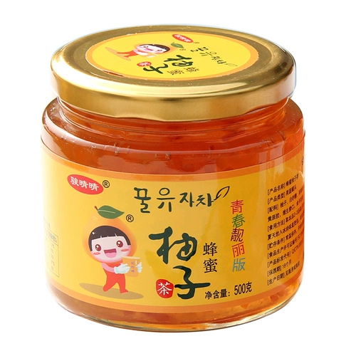 骏晴晴 Медовый грейпфрут алоэ чай 500 г консервированных напитков пить пить молоко