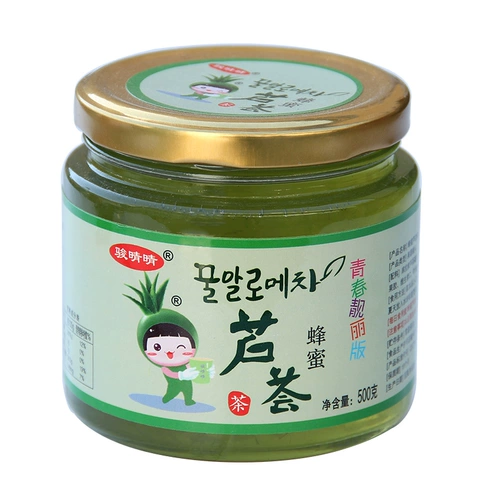 骏晴晴 Медовый грейпфрут алоэ чай 500 г консервированных напитков пить пить молоко