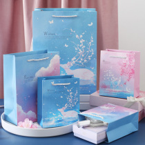 Dream Deer series gift bag cute cartoon packaging paper bag tote bag ins Wind Festival gift bag girl