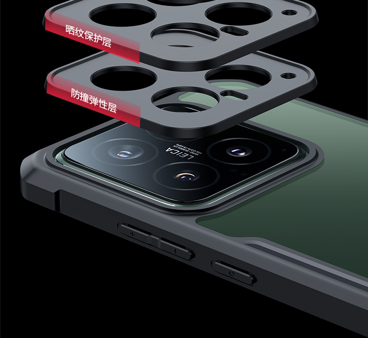 Xundd Airbag Corner Protection Premium Tough Shockproof Transparent Clear 15, 14, 13, 12 iPhone Case