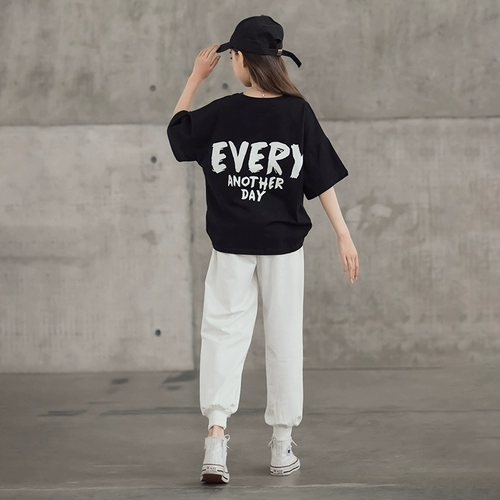 Тонкий комплект, спортивная детская летняя одежда для отдыха, подходит для подростков, 13 лет, короткий рукав