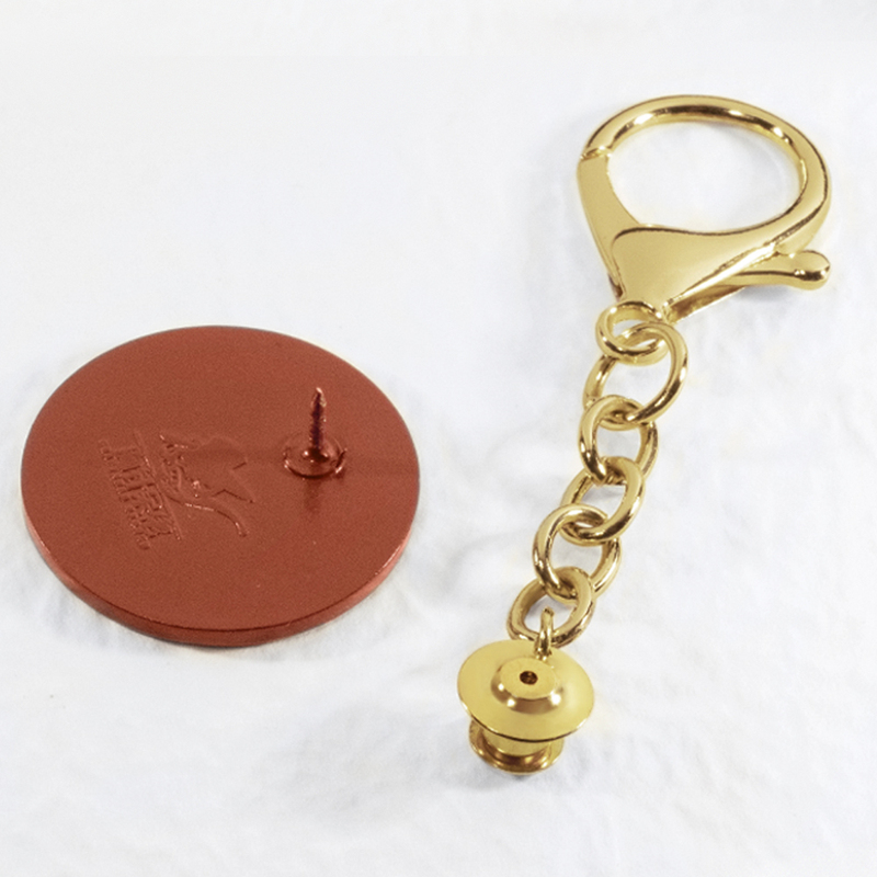 Brooch Keychain Converter Flat Head Card Cap Universal Butterfly Clasp Badge Back Clasp Pin Metal Accessories