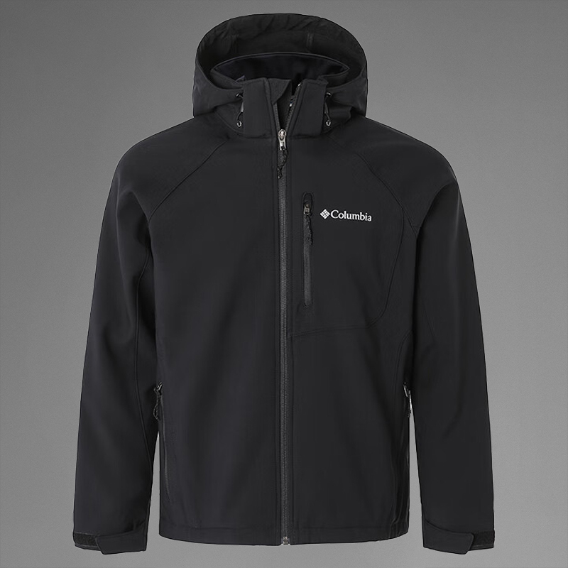 Columbia Men's Softshell Jacket 25 Autumn/Winter Outdoor Windproof Woven Jacket We6885 Columbia Men's Softshell Jacket 25 Autumn/Winter Outdoor Windproof Woven Jacket We6885
