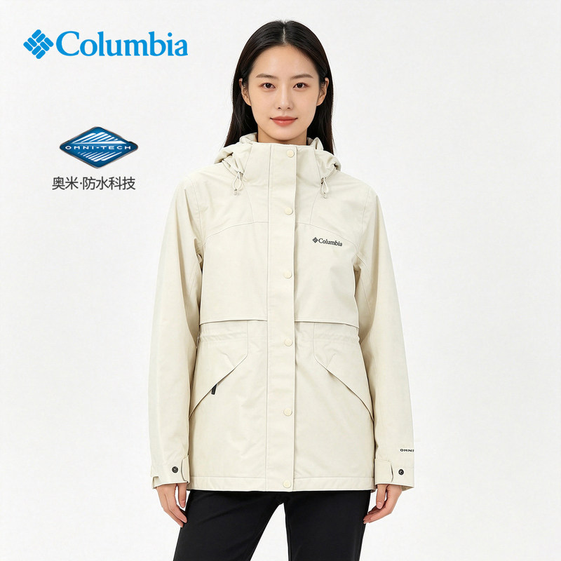 Columbia Women's 26 Autumn/Winter New Outdoor Windproof and Waterproof Padded Warm Jacket Xr2170 Columbia Women's 26 Autumn/Winter New Outdoor Windproof and Waterproof Padded Warm Jacket Xr2170
