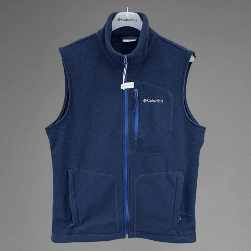 Columbia Men's Fleece Jacket 24 Autumn and Winter New Outdoor Warm Sports Vest Ae1056