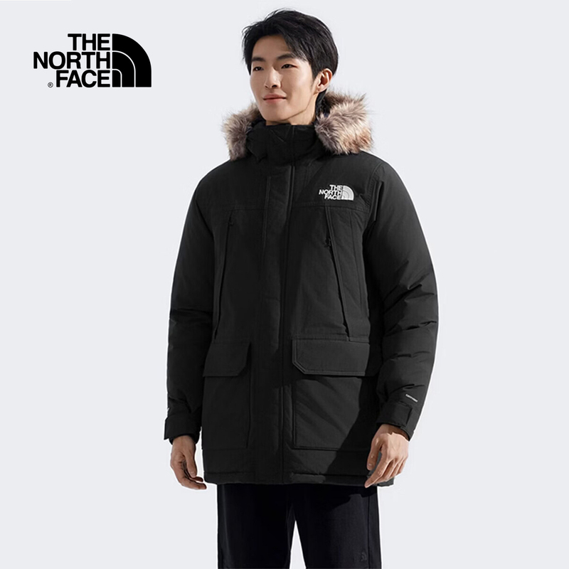 Thenorthface Men's 26 Autumn and Winter Outdoor Waterproof Thickeneded Warm Fur Collar Mid-Length down Jacket 8Hmb Thenorthface Men's 26 Autumn and Winter Outdoor Waterproof Thickeneded Warm Fur Collar Mid-Length down Jacket 8Hmb