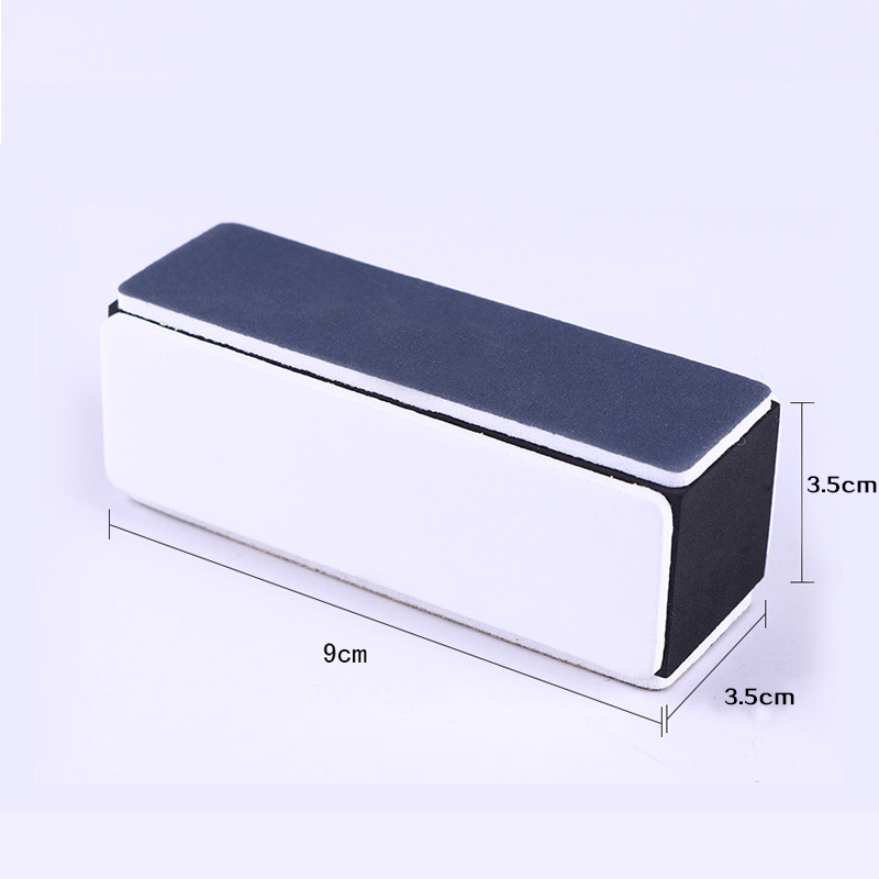 Nail file đánh bóng thanh móng tay đặc biệt đánh bóng đậu phụ khối mờ nhiều mặt xốp dày công cụ móng tay mờ dải đèn làm nail