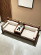 Iron-Boned Song-Style Aesthetic Luohan Bed Transforms the Living Room into a New Chinese-Style North American Black Walnut Sofa Bed, All Solid Wood and High-End