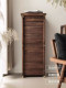 American-Style Vintage Dental Cabinet, Floor-Standing Jewelry Cabinet, Tea Cabinet, Tea Room Rotating Tea Set Cabinet, Chest of Drawers, Collectibles Storage Cabinet