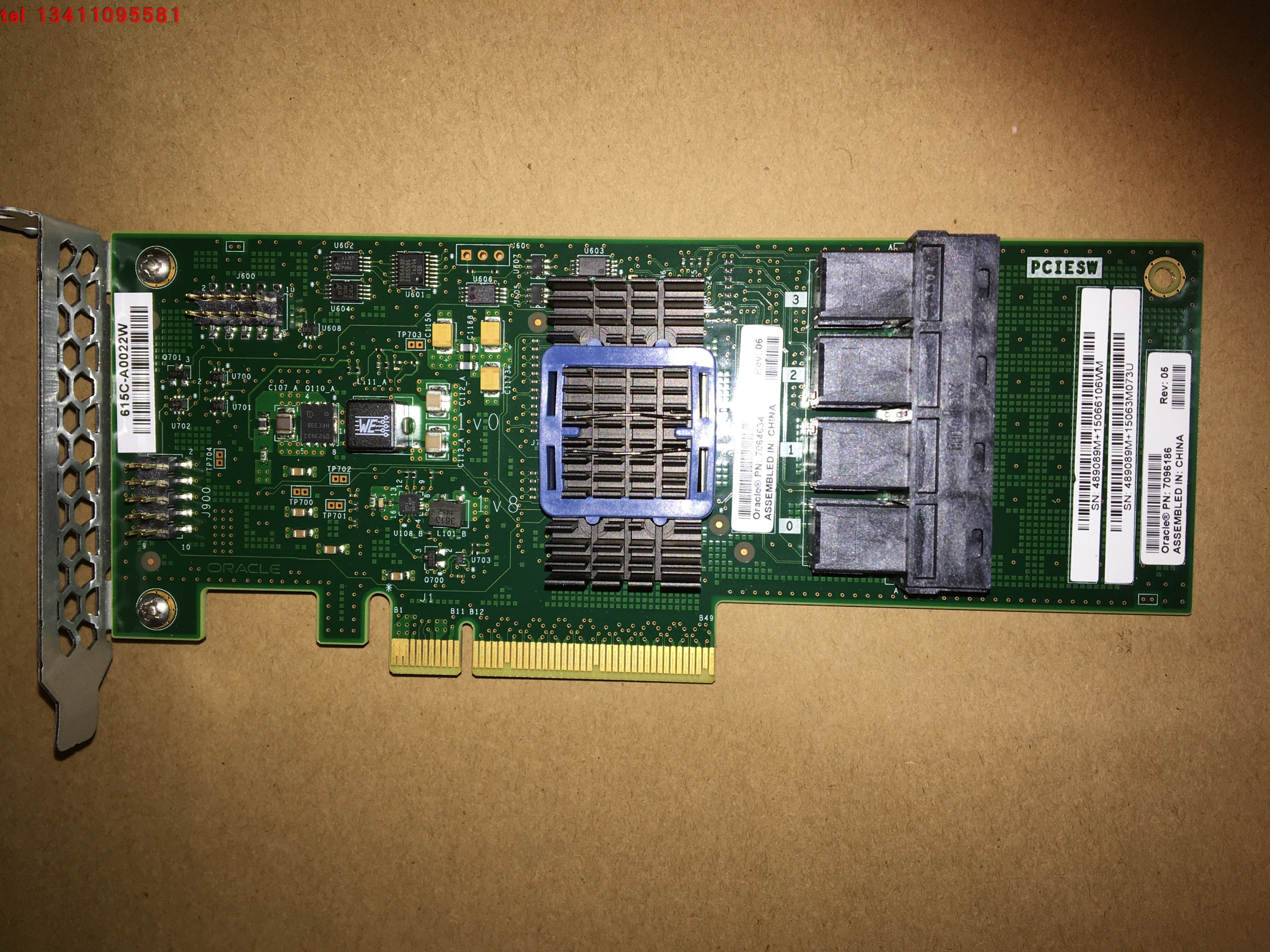 Oracle 7064634 8-Port PCI Express 7064885 7064635 7096186