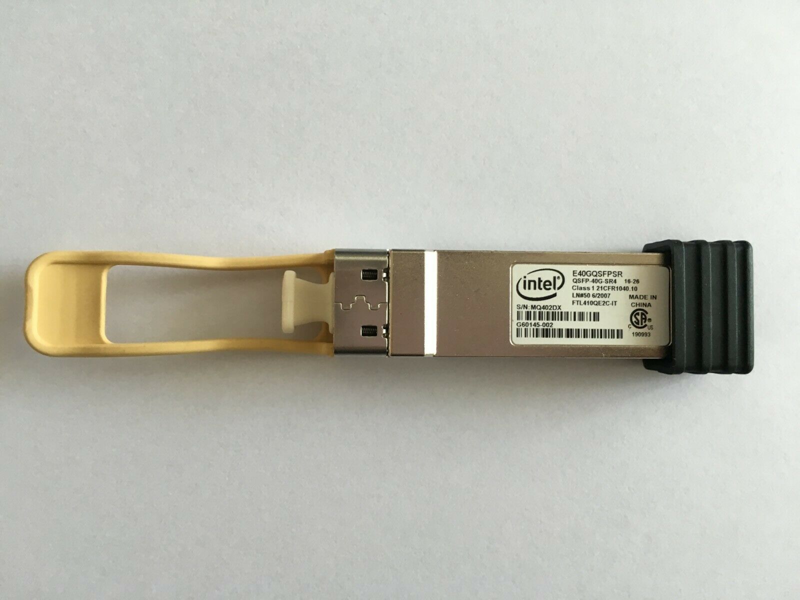 Intel E40GQSFPSR QSFP-40G-SR4 40G Multimode SR QSFP SR Optical Modules