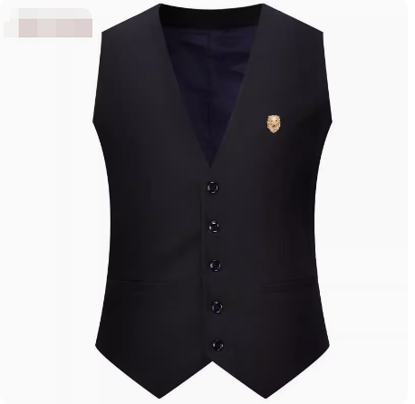 Костюм, жилет мужской в английском стиле, корейский стиль, slim fit