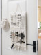Jewelry storage artifact necklace earrings hanging bag foldable hair accessories hair band finishing jewelry display stand