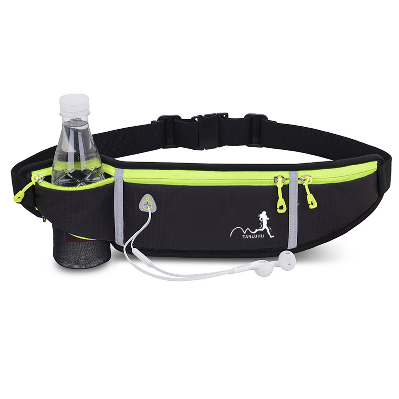 Exploring Road Tiger Sports Outdoor Running Mobile Phone Pocket Multifunction Kettle Bag Waterproof Hanging Bag Close-fitting Marathon Belt