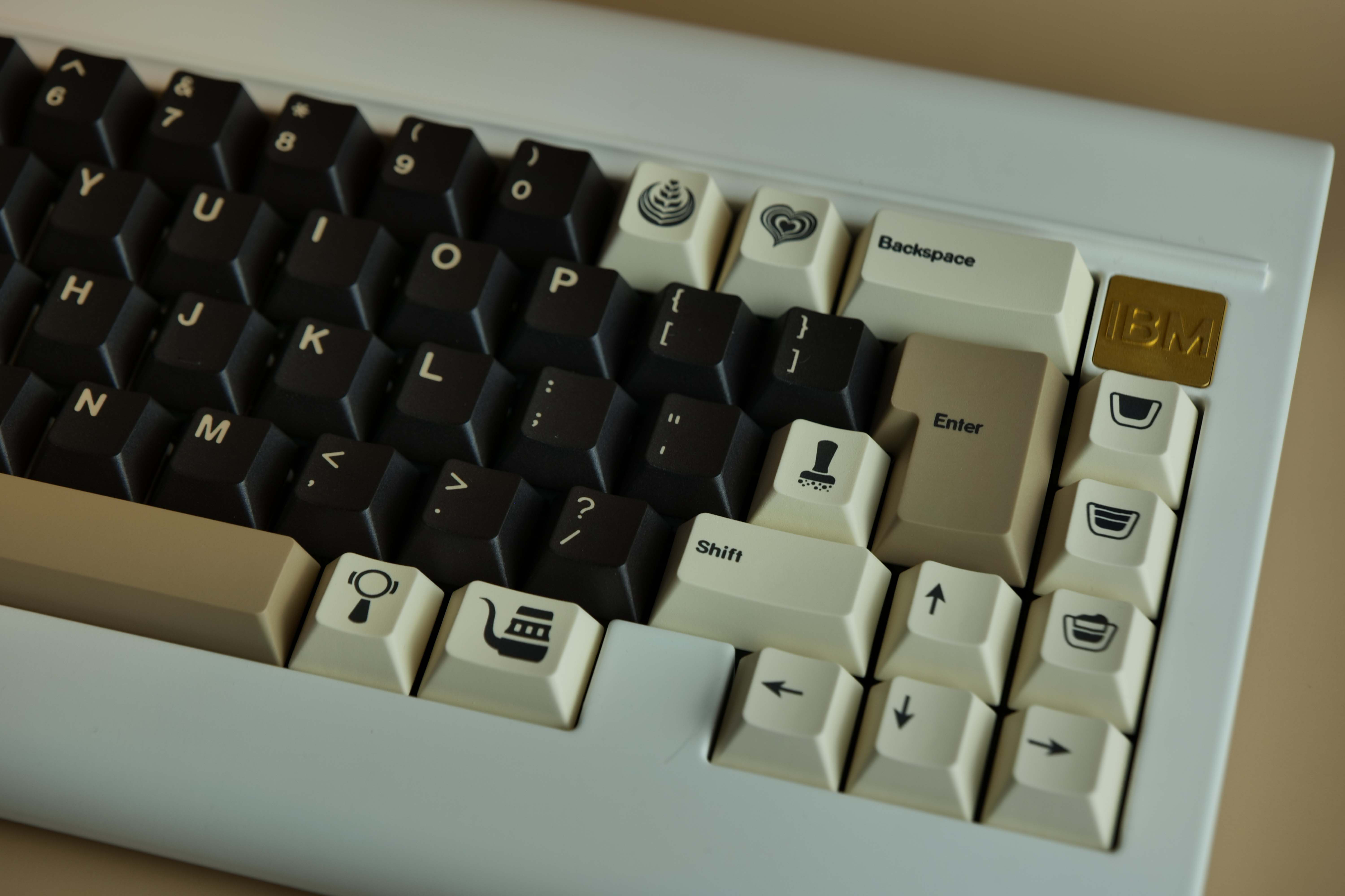 1 Set Milkyway Barista Keycaps PBT 5 Sides Dye Sublimation Key