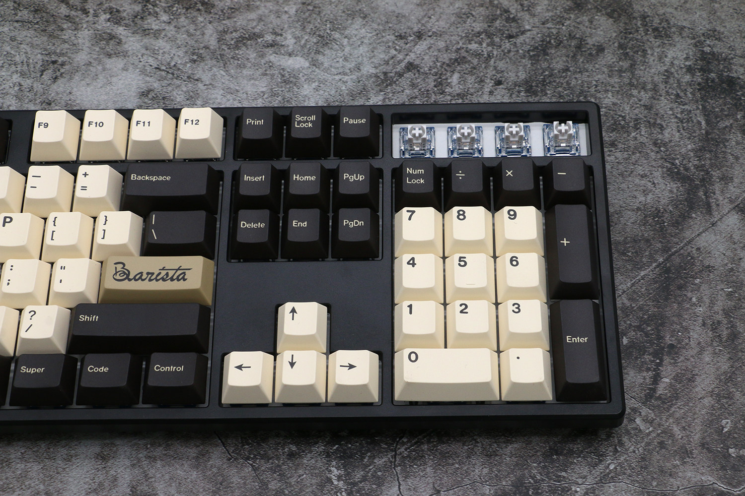 1 Set Milkyway Barista Keycaps PBT 5 Sides Dye Sublimation Key