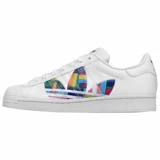 Adidas/阿迪达斯 Подлинная германская оболочка, мужская обувь и женская обувь радужная кроссовки FY9022