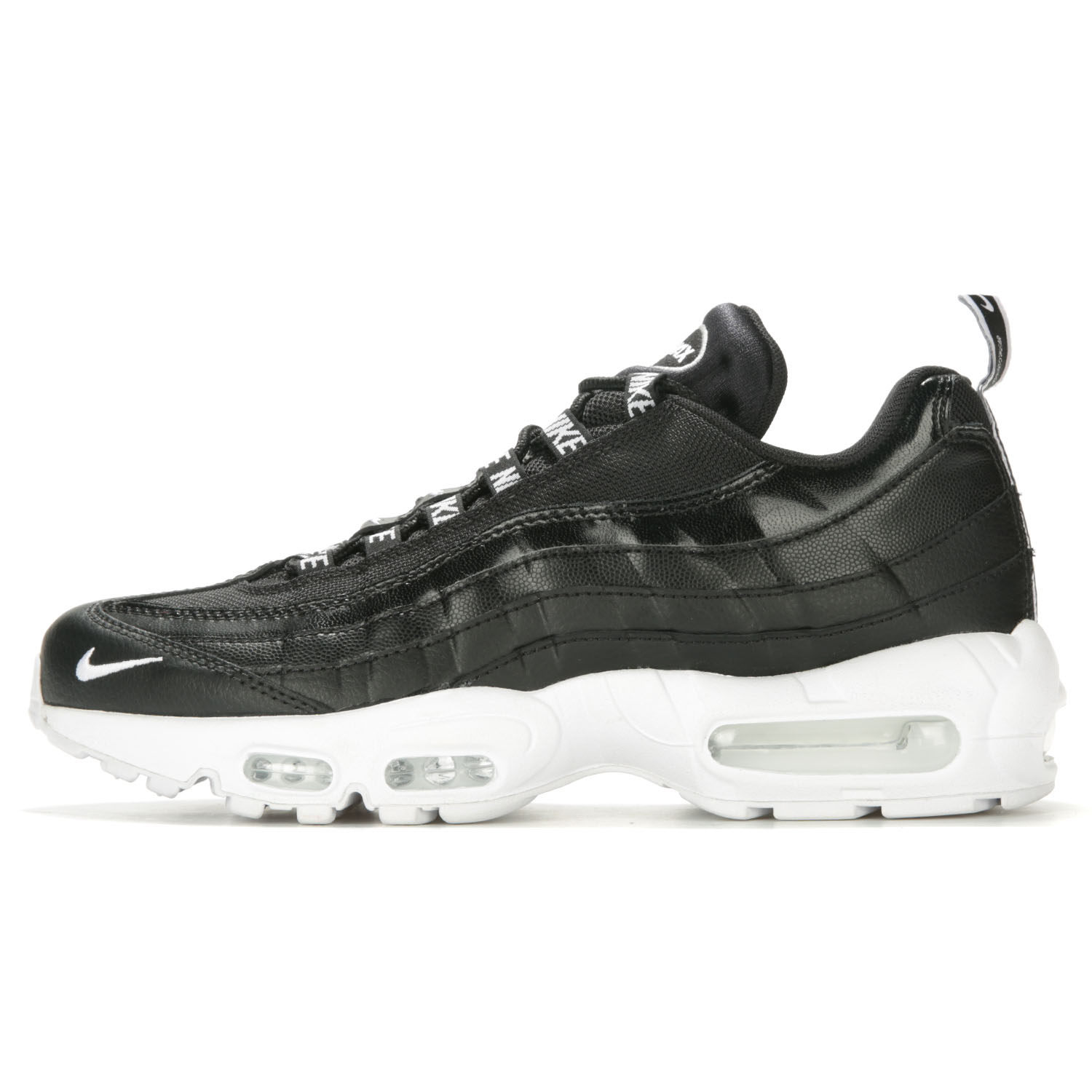 Nike/Nike genuine AIR MAX 95 men's retro black and white AIR cushion sports casual running shoes 538416