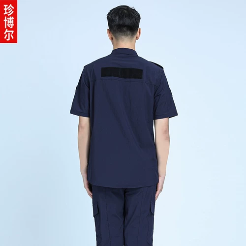 Летняя эластичная униформа для работы, быстросохнущая ткань, комплект подходит для мужчин и женщин, 2022, короткий рукав