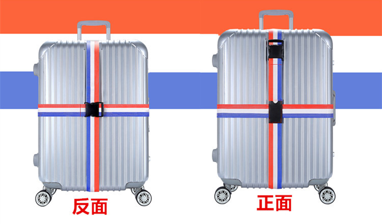 Thắt lưng đóng gói với trường hợp xe đẩy hành lý vali hành lý hộp kiểm tra hộp hành lý kéo hộp ràng buộc với nam và nữ chéo - Phụ kiện hành lý phụ kiện balo
