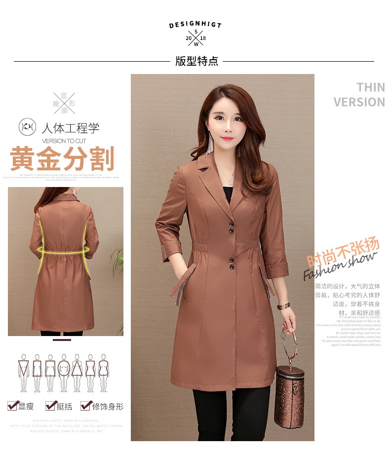 Trench pour femme en Polyester - Ref 3228122 Image 11