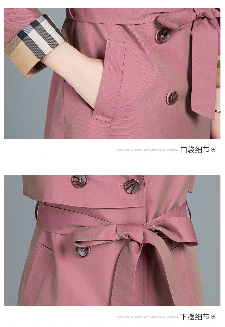 Trench pour femme en Coton - Ref 3228054 Image 35