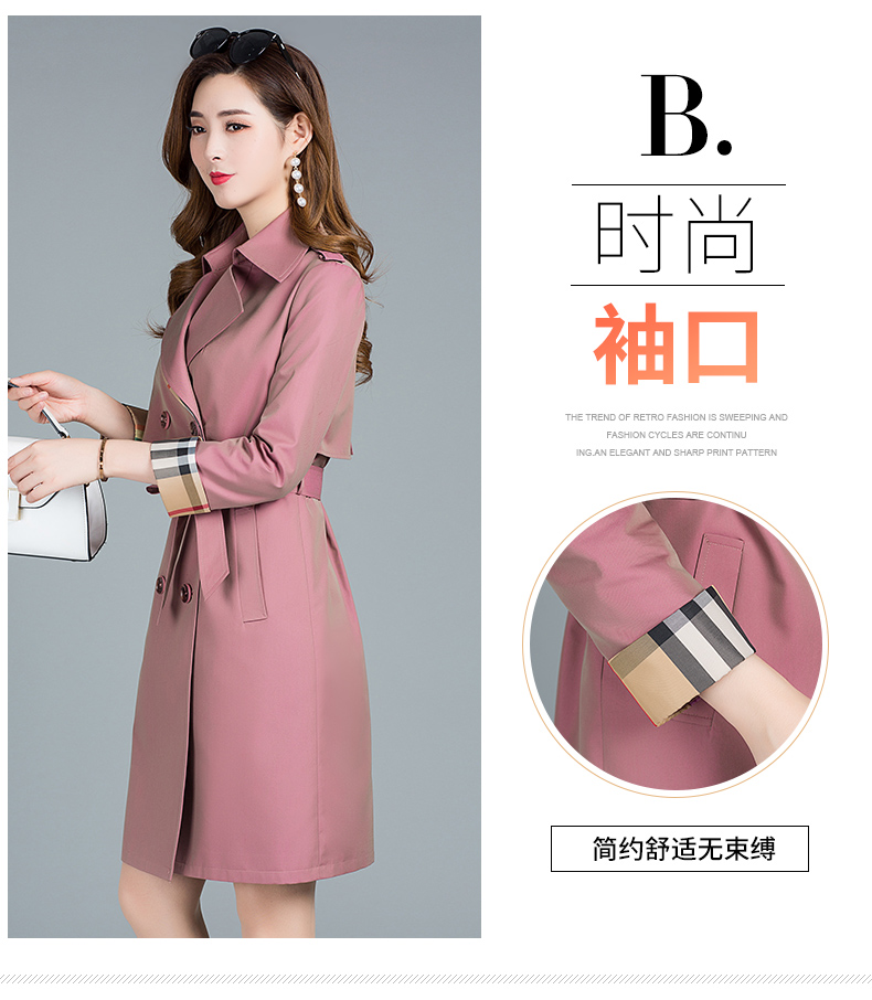 Trench pour femme en Coton - Ref 3228054 Image 9
