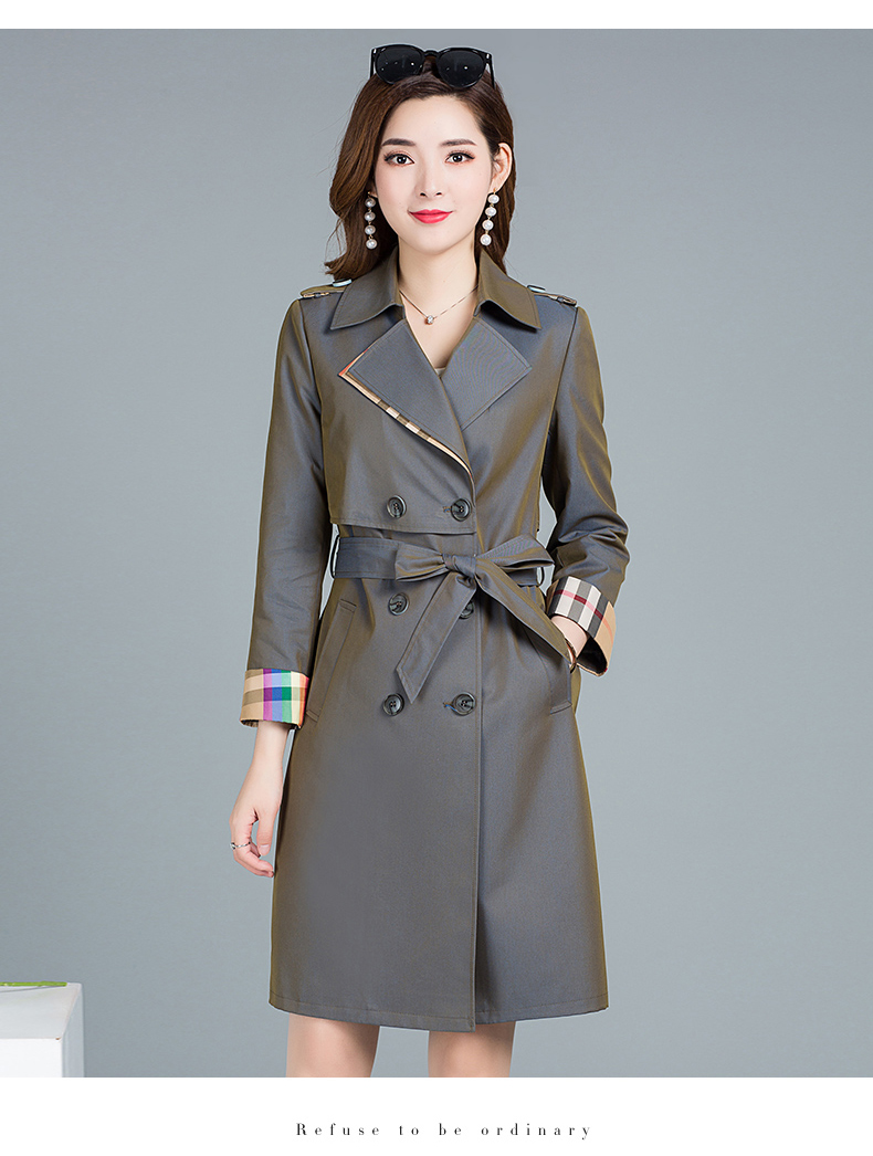 Trench pour femme en Coton - Ref 3228054 Image 23