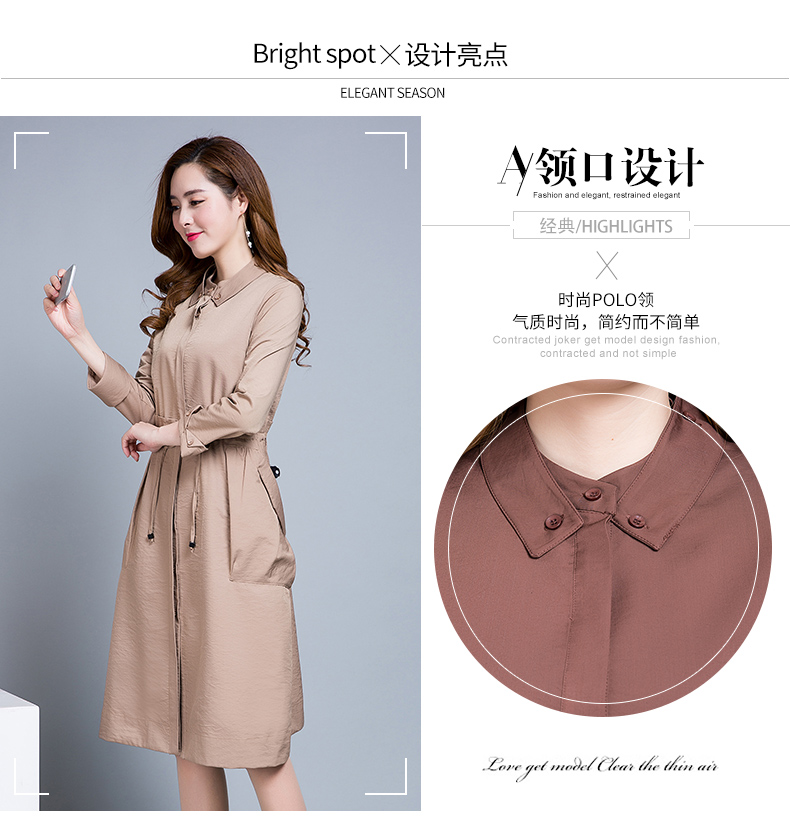 Trench pour femme en Polyester - Ref 3226510 Image 10