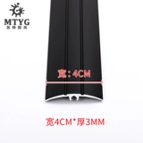 Алюминиевая сплава деревянная напольная коллекция пограничной батончики Универсальная декоративная полоса полоска