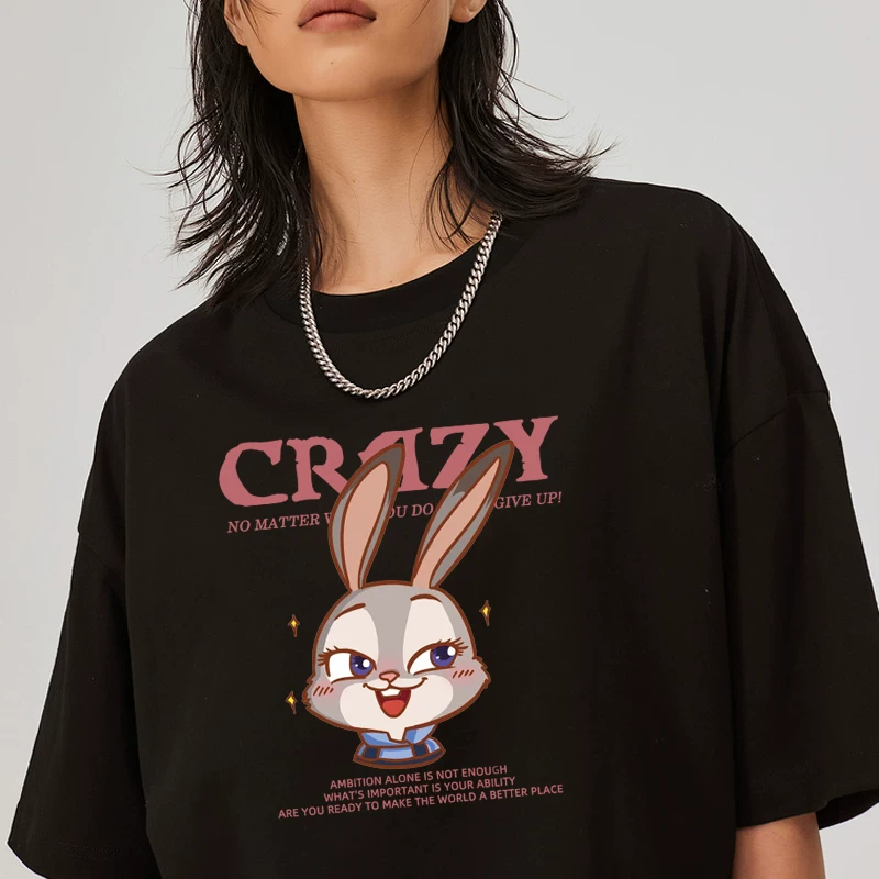 Хлопковая футболка с коротким рукавом, одежда для пары-мультяшек, oversize, для возлюбленного