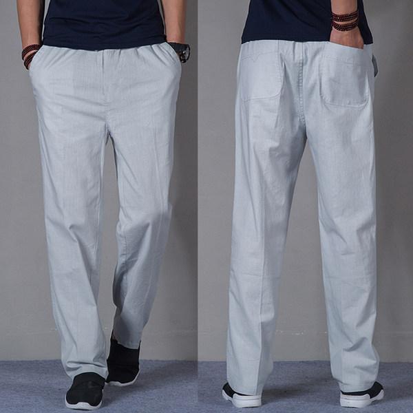 绿壳头 加肥加大 宽松休闲男式长裤  天猫优惠券折后￥38包邮（￥78-40）3色可选