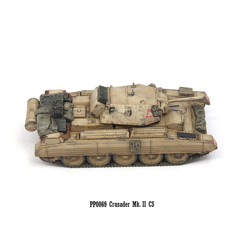 S-Model 1/72 British Crusader Tank MK.II CS Type Aged Painted