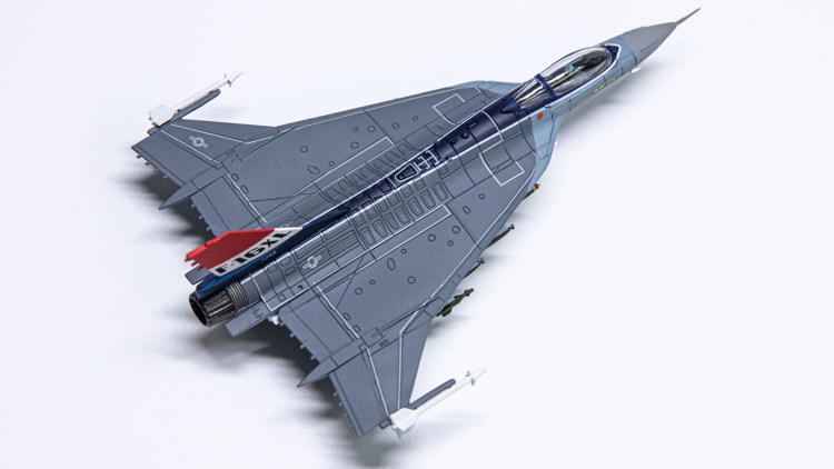 1/144 US Air force F16XL Fighter Aircraft F-16XL XL-1 Military