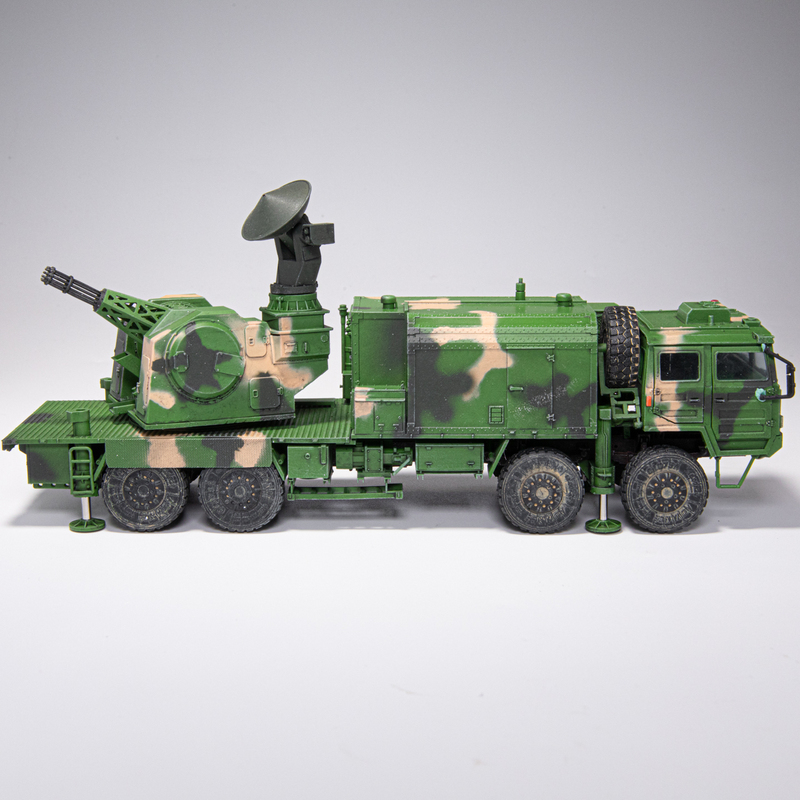 Am 1/72 Chinese Red 11 Terminal Ballistic Missile Defense System Land Shield 3000 Static Display Finished Model