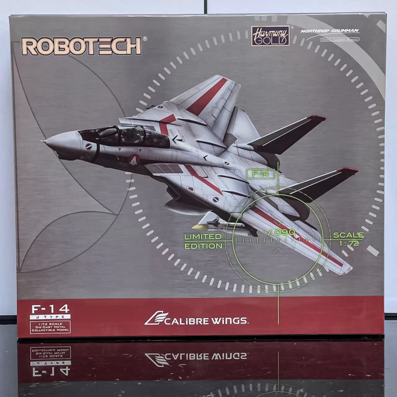 Calibre Wings 1:72 F-14J Robotech Rick Hunter PVC Fighter Plane