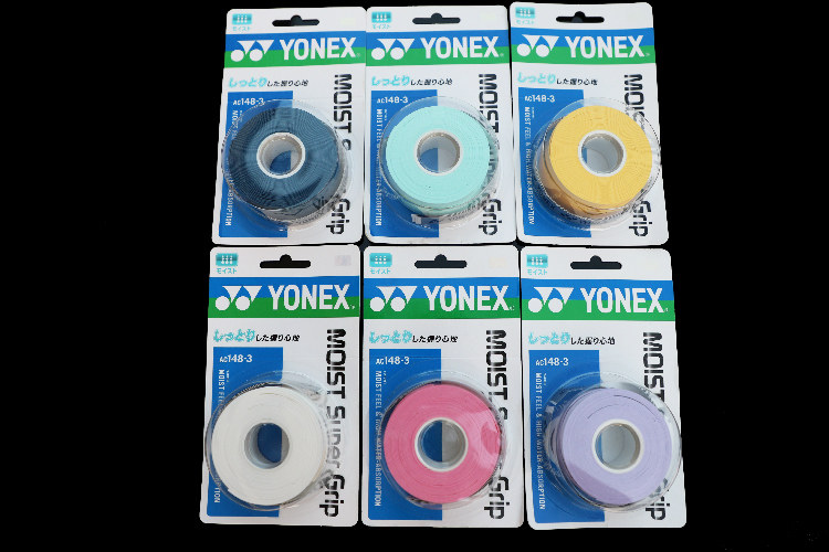 YONEX Yonex AC148-3 JP version 3 packs super sweat-absorbing soft Japanese version badminton clap hand glue