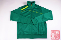 Li Ning mens and womens cardigan hoodie badminton series stand neck top sportswear casual long sleeve autumn and winter