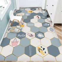 Floor mat into the door mat is good for cleaning pvc entrance can be cut door mat kitchen medium bed household erasable
