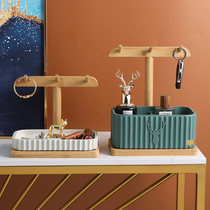 xuan guan ju put the key tray new house decoration creative decoration door entrance door adhesive hook receiving jewelry Europe