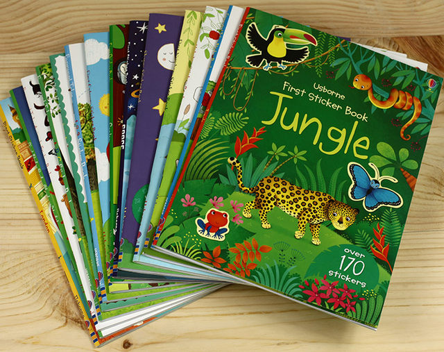 Usborne sticker book Jungle シールブック Jungle (Usborne First Sticker Book): Primmer, Alice, Iossa