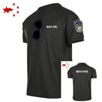 Security overalls summer training uniforms outdoor sports quick-drying quick-drying T-shirt round neck short sleeve COOLMAX