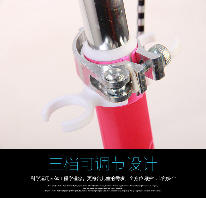 Xe tay ga hello kitty trẻ em chính hãng xe ba bánh ếch xe hai chân xe tay ga - Trượt băng / Trượt / Thể thao mạo hiểm giay patin
