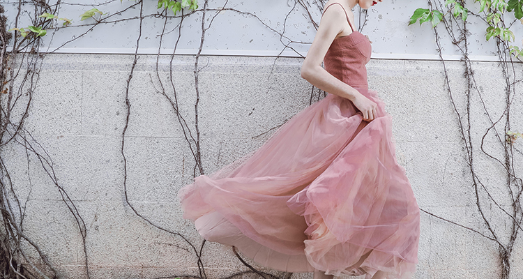 Tiểu thuyết Pulp, Diễn viên Ba lê, Chic, Retro, Nhẹ nhàng, Gió, Lưới, Thắt lưng, Váy dài, Siêu cổ tích dài đầm thun dài