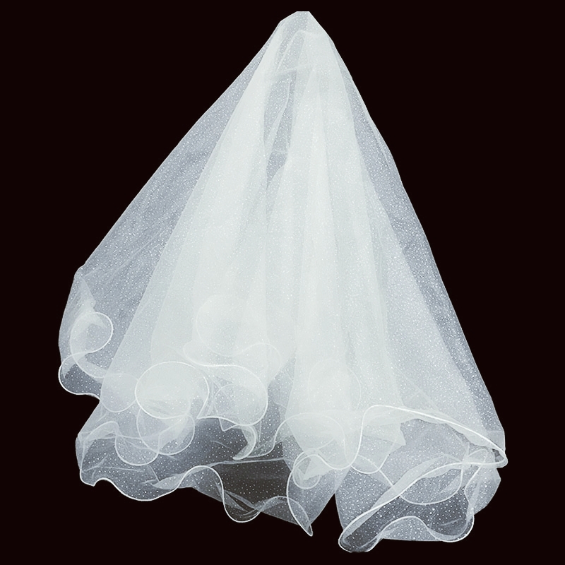 Head yarn female bridal Han style shake-in-style head yarn shiny shiny head yarn headwear white superfairy photoshoot props