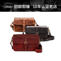 ONA The Bowery Preah Viri leather camera bag Leica shoulder Photo bag one machine two mirrors