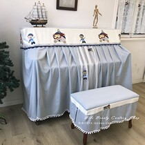 Horse Small Cute Original New Products Cartoon Children Sky Blue Sailor Bear Full Bag Dust Resistant Vertical Piano Hood Full Hood Half Hood