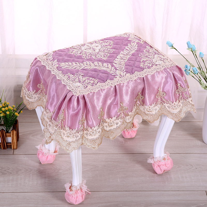 Đơn giản và phong cách chống trượt vuông phân đệm Đệm vuông đệm Piano phân đệm Bàn trang điểm đệm phân đệm - Ghế đệm / đệm Sofa nhung mau dem ghe dep