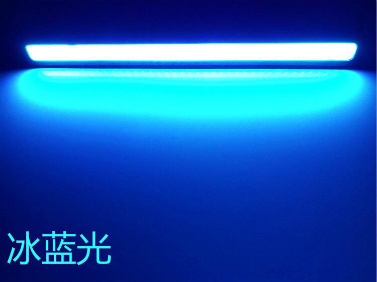 тюнинг фар 新款通用超薄日行灯大功率cob进口灯芯led日间行车灯超亮灯条高亮 Rhzm